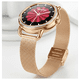 thumbnail image 5 of Reloj Inteligente Femenino Dorado Oscuro Correa De Reloj Milan Belug Dorado, 5 of 5