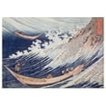 thumbnail image 1 of Great BIG Canvas | Rolled Katsushika Hokusai Poster Print entitled Two Small Fishing Boats on the Sea, 1 of 4