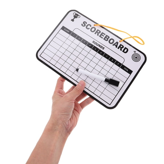 FENGGUIQU Reusable Dry Erase Golf Scoreboard Set for Training, Practice & Competitions - Writable Golf Score Board for Golfers