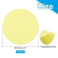 thumbnail image 2 of Uxcell 5inch Circle Card Stock, 25Pcs Round Shape Cutouts Paper Thick Cardstock Coaster for DIY Projects, Light Yellow, 2 of 5