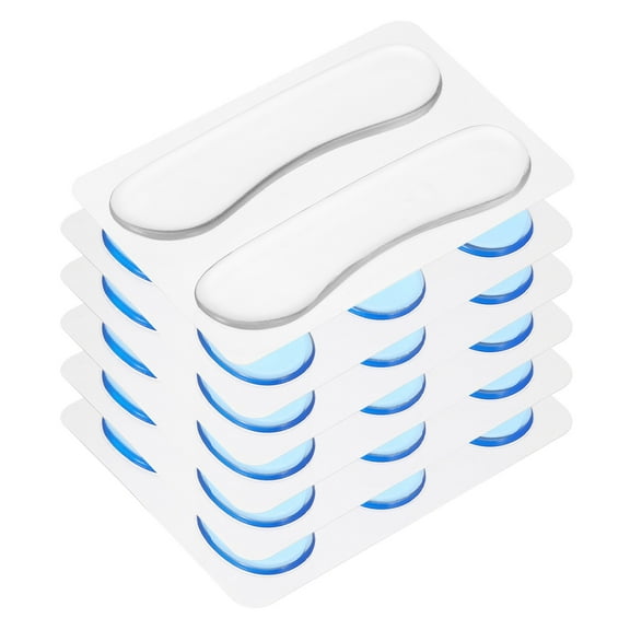 Uxcell 32 Pcs Drum Dampeners Gel Pads Silicone Mute Pads Drum Silencers Drum Dampeners Moon Gels Blue for Drums