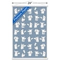 thumbnail image 4 of Pokemon: Daily Sketch - Pikachu Wall Poster with Magnetic Frame, 22.375" x 34", 4 of 5