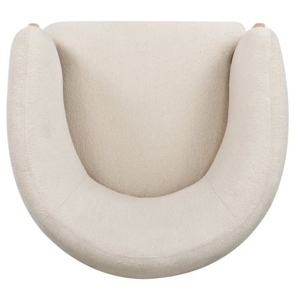 Safavieh  Couture Lauricella Dining Chair (Fully Assembled) - 28Wx28Dx31H Tan/Natural