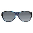 thumbnail image 2 of Jonathan Paul Allure Polarized Fitover Sunglasses in Blue Demi with Grey Lensses, 2 of 4