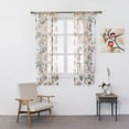 thumbnail image 3 of New Kitchen short sheer curtains burnout roman blinds printing sheer panel tulle window treatment door curtains home decor, 3 of 5