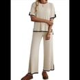 thumbnail image 1 of Pantalón de Punto de Corta, Talla XS, Color Albaricoque, 1 of 7