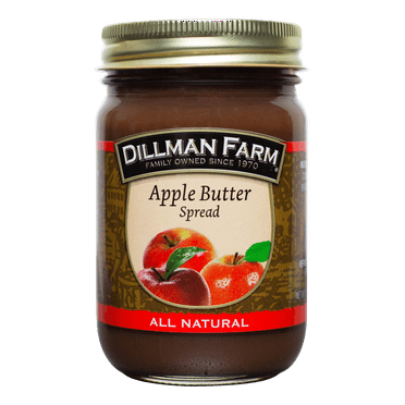 Dillman Farm Apple Butter - Pack of 6, 14oz Jars