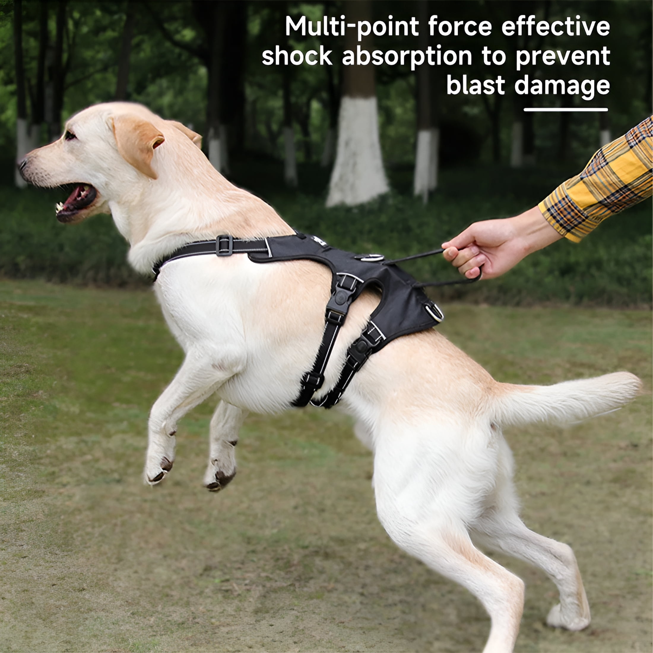 GASTROPOD 2026 New Escape Proof Dog Harness Adjustable No Pull Vest Harness No Pull Pet Dog Vest Harness for Small Medium Large Dogs