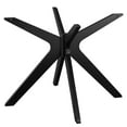 thumbnail image 4 of Modway Traverse 50" Round Performance Artificial Marble Dining Table in Black White, 4 of 8