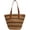 B-khaki, variant on Kukuzhu Straw Beach Bag, Summer Straw Handbags for Women TrendyStraw Purses Woven Tote Bag for Travel Vacation
