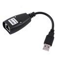thumbnail image 3 of 4 Usb To Rj45 Extension Cable  4 Usb To Rj45 Adapter Usb  Adapter  Usb Extension Extender   Adapter 4 Ports USB 2.0 To RJ45 Hub Ethernet Extension Extender  Adapter Cable Cord, 3 of 8