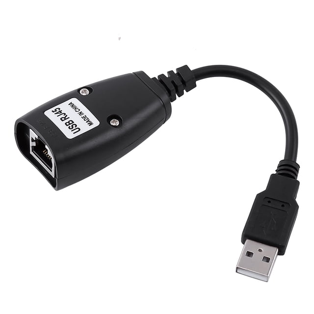Usb Adapter Usb Rj45 Adapter 4 Ports USB 2.0 To RJ45 Hub Ethernet Extension Extender Adapter Cable Cord