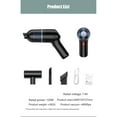 thumbnail image 5 of Car Vacuum Cleaner  8000Pa Surging Suction  Supercharged Blades, 5 of 5