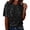 Black, variant on CAIXAI T Shirts for Women Short Sleeve Solid Womens Summer Tops Lightweight Work Shirts for Women Basic Tee Summer Fashion Clothes 2026