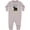 AC-Heather Grey, variant on My First Alaska Trip Baby Fleece Romper
