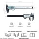 thumbnail image 4 of Pinza Electrónica 0-150Mm Pantalla Digital Vernier Pantalla Grande Ip54 Pinza de Plástico I Tomshoo Calibrador electrónico, 4 of 7