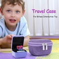 thumbnail image 3 of For Bitzee Virtual Electronic Pet EVA Hard Carrying Case Shockproof Portable Case Bag Anti-scratch with Lanyard&Hand Strap Purple, 3 of 6