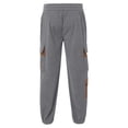 thumbnail image 6 of JTieacloth Men Cargo Pants Outdoor Streetwear Jogger Corduroy Trousers With Multiple Pockets Comfortable Utility Work Pants For Casual Wear All Seasons Cargo Pants Casual Gray, 6 of 7