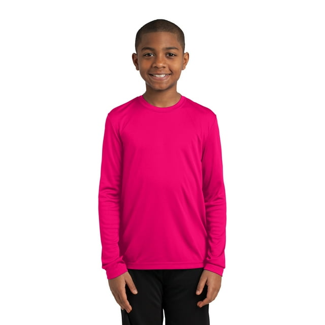Camiseta Sport-Tek® de manga larga para jóvenes PosiCharge® Competitor™. YST350LS deporte-tek YST350LS