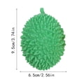thumbnail image 3 of 2026 Edition Premium Spiky Durian Fruit Squeeze, Stretchy Tropical Fidget Squeeze, Hand-Pinching Sensory Toys, Soft Squeeze Decompression Dough for Adults, 3 of 8