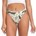 thumbnail image 1 of Fotbe Vintage Moon Fox Tanga Sin Costuras para Mujer con Estampado – Panties Invisibles, Transpirables y Cómodos para Uso Diario-X-Large, 1 of 6