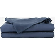 Hotel Sheets Direct 100% Bamboo Sheets - Queen Size Sheet and Pillowcase Set - Cooling, 4-Piece Bedding Sets - Navy Blue