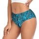 thumbnail image 2 of Balery Beautiful Blue Peacock Ropa Interior de Algodón para Mujer con Dibujo – Braguitas Cómodas y Elásticas, Estilo Clásico-Medium, 2 of 6