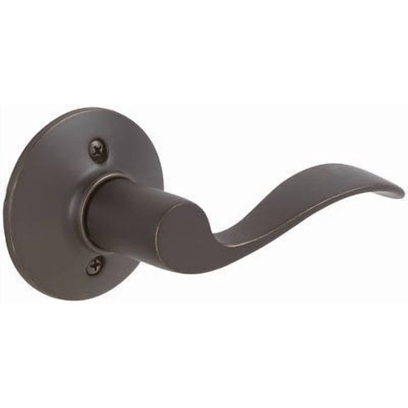 Schlage Accent Aged Bronze Steel Dummy Lever 2 Grade Right Handed