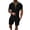 Black, variant on Vedolay Casual Short Sets For Men Mens 2 Piece Sets Short Sleeve Tee & Shorts Set Jogging Tracksuits Sweat Outfit,Pink XXL