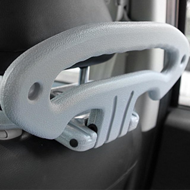 Percha para abrigo de coche Cola soporte portátil apto para gris perchero para vehiculo