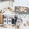 thumbnail image 5 of White Chicken Breed Pattern Kitchen Rugs Sets Of 2,Anti Fatigue Kitchen Mat Rugs Non Slip Washable,Decorative Kitchen Floor Mats for Kitchen,Sink,Laundry,17"x30"+17"x47", 5 of 7