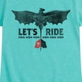 thumbnail image 3 of How to Train Your Dragon - Lets Ride - Toddler & Youth Girls Short Sleeve Graphic T-Shirt, 3 of 5