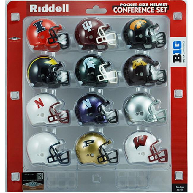 riddell big 10 mini helmets