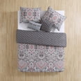 thumbnail image 4 of VCNY Home Amherst 5-Piece Multi-color Damask Reversible Comforter Set, Full/Queen, 4 of 8