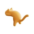 thumbnail image 2 of Adhesive Desk Hook for Backpack, Cute Cat Shaped Bag Hanger, Portable School Supplies Organizer, Space Saving Under Desk Storage Solution for Classroom, Office, Dorm Room, Study Table, Locker, 2 of 6