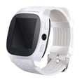 thumbnail image 1 of Reloj de pulsera inteligente T8 Bluetooth 1.58 "TFT LCD Pantalla táctil Rastreador de ejercicios Reloj deportivo Control remoto de cámara AweSitey DZ6088-01B, 1 of 2