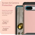 thumbnail image 6 of TUDIA for Google Pixel 7 Phone Case, [MERGE] Dual Layer Slim Tough Non-Slip Heavy Duty Case Cover (Rose Gold), 6 of 7