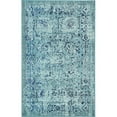 thumbnail image 1 of Unique Loom Medici Distressed Rug 3' 3 x 5' 3 Rectangle Light Blue/Turquoise, 1 of 1