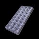 thumbnail image 2 of Molde de chocolate para decoración de postres, de plástico transparente, para hornear, cupcakes, galletas, 17 kenally HA003626-17, 2 of 7