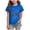 Blue, variant on Funny 250 Years America Anniversary USA 250th Birthday Boy Girl Shirt Short Sleeve Crew Neck Graphic Tee 2-14 Years,Red