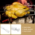 thumbnail image 4 of Shisuyan Arbre de Gril en Acier Inoxydable, Tige de Fourche pour Friteuse à Air Chaud, Pièces de Rechange pour Arbre de Fourche pour Poulet Rôti, pour Accessoires de Friteuse à Air de Gril Bbq, 4 of 8