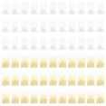 thumbnail image 1 of MasteelfCA 200Pcs Baking Packaging Bag Biscuit Storage Pouch Star Pattern Bag White Golden, 1 of 7