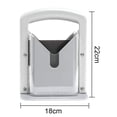thumbnail image 2 of The Guillotine Universal Slicer, 8.6 pulgadas, blanco ShuxiuWang 9024715157140, 2 of 4