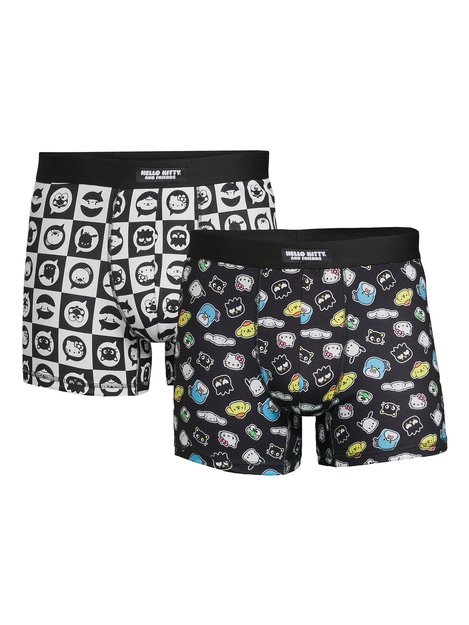 Hello Kitty Men's Boxer Briefs, 2-Pack, Sizes S-2XL - Walmart.com