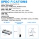 thumbnail image 3 of Peléfonos Repetor de Señal de Señal del Teléfono Repetidor celular de Señal de Comunicación Mobilephone 2G 3G 4G Signal Booster Cell Amplificación Amplificación, 3 of 6
