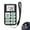 Black, variant on Universal Air Conditioner Remote Control, No Setup Needed Compatible with Most AC Brands, IR Replacement with Luminous Buttons and Battery for Wall-Mounted Cabinet Central and Window Units