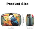 thumbnail image 5 of Toucan Waterproof Oxford Fabric Charger Case with Charger Pouch, Cable Organizer, and Cord & Cable Organizer- Digital Travel Bag- 5.9x9.44x3.14 in, 5 of 6