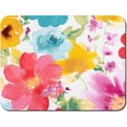thumbnail image 1 of Dish Drying Mat, 24x18in, Watercolor Flower, Nylon, Diatomite, Rubber Backed, Absorbent, Quick Dry, Non-Slip, Wide Use, 1 of 5