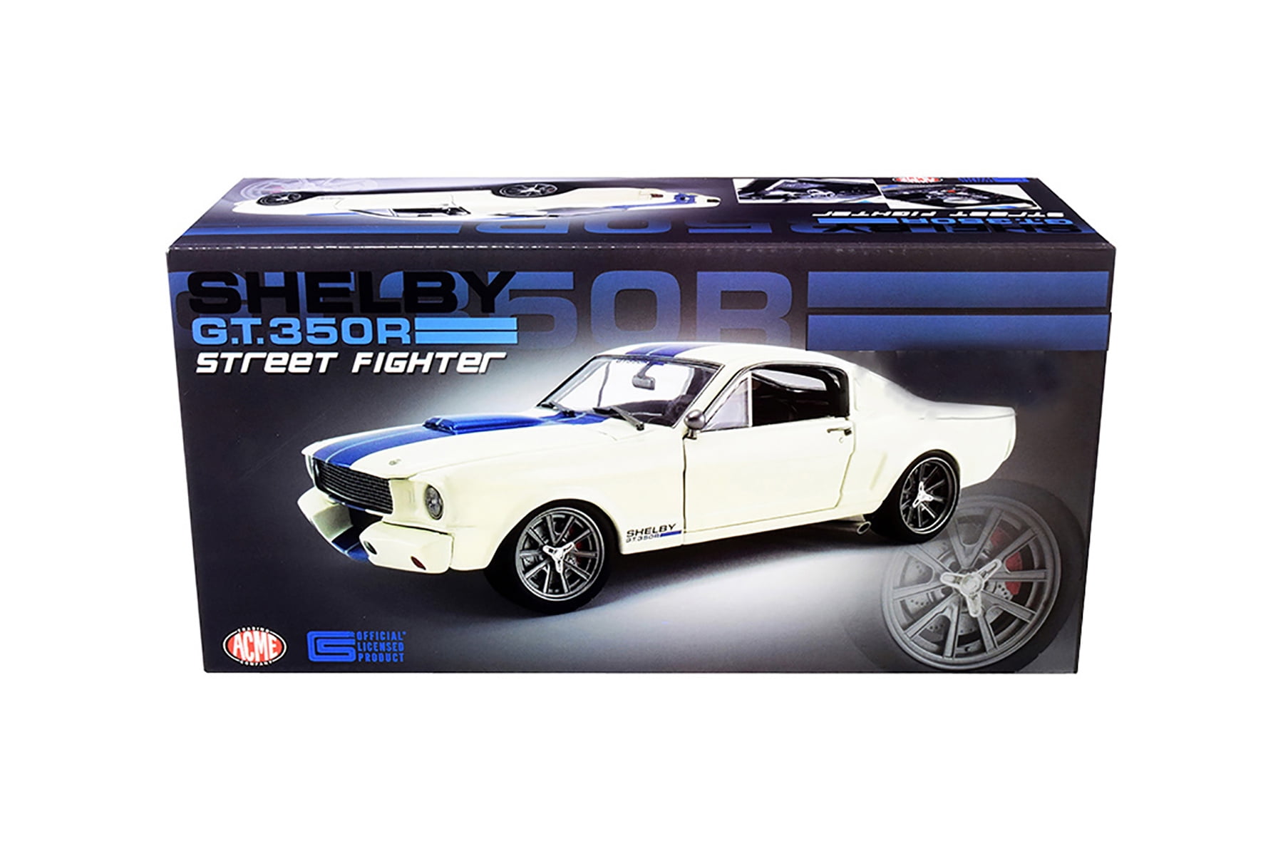 ACME 1/18 ミニカー 1969 FORD MUSTANG GT BULLET STREET FIGHTER ACME A1801847