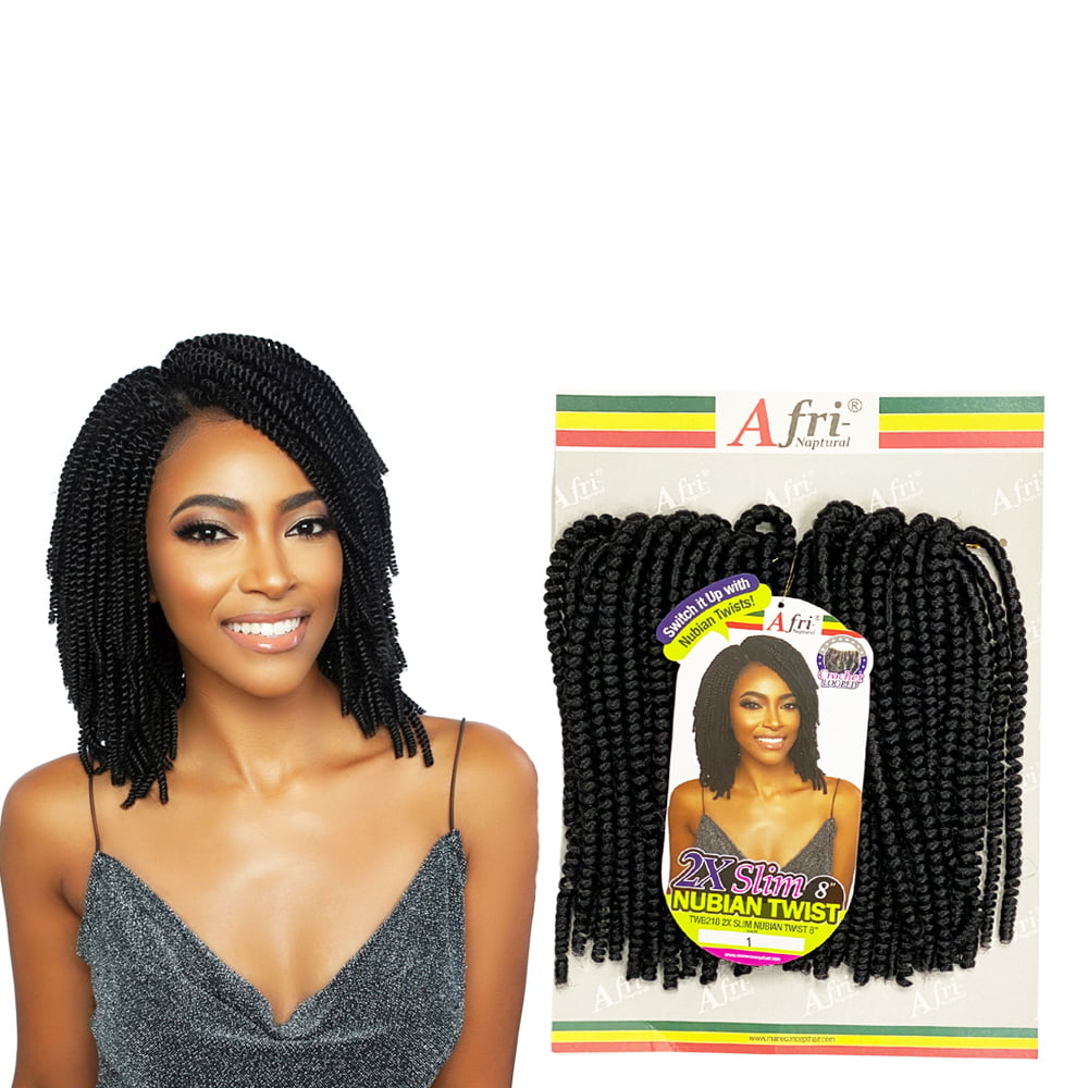 Mane Concept Afri Naptural Synthetic Hair Crochet Braid 2x Slim 